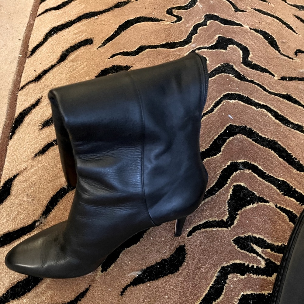Jimmy Choo Almond Toe Boot. Perfect 3” heel